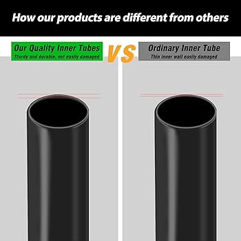 Amazon | Relibupdater 26x3.0 ファットバイクタイヤチューブ 26インチ